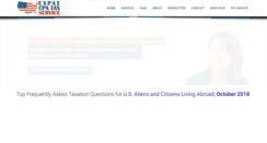 Desktop Screenshot of expatcpatax.com